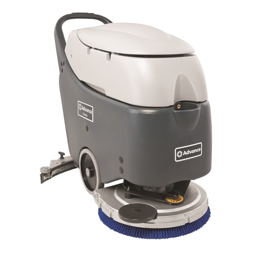 Advance Nilfisk SC450 Walk-Behind Automatic Scrubber, Gel Batteries, Onboard Charger, 20in Scrub